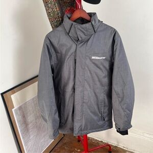 Landway outerwear wind and water resistant jacket with removable hood